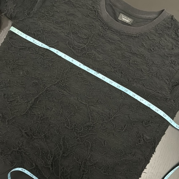 Black ZARA distressed sweater - Picture 5 of 6
